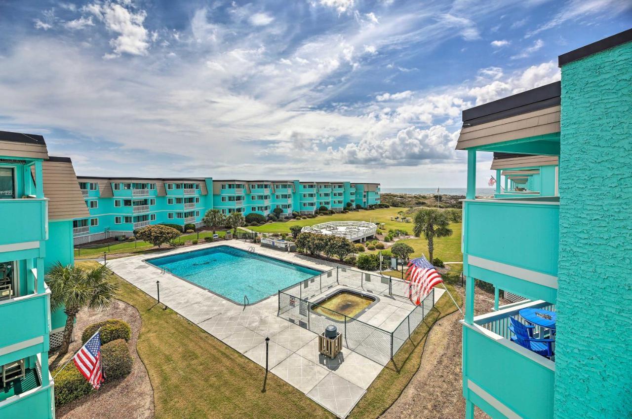 Beachfront Condo With Boardwalk And Pool Access! แอตแลนติกบีช ภายนอก รูปภาพ